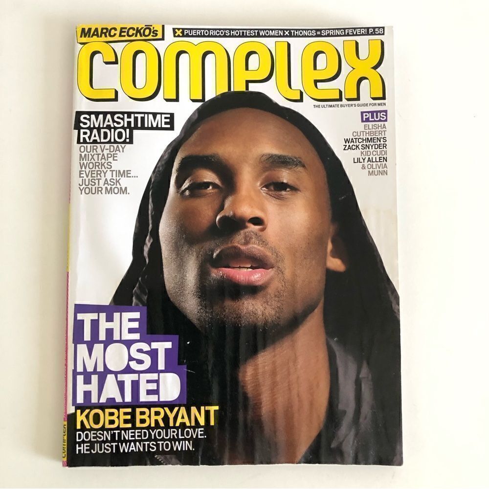 Complex Magazine October/November 2009 Kobe Bryant/Elisha Cuthbert Marc Ekco